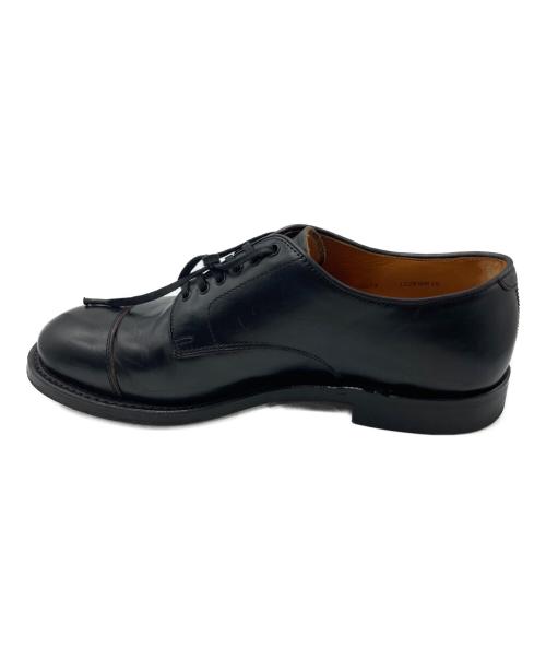 WHEEL ROBE（ウィールローブ）WHEEL ROBE (ウィールローブ) STRAIGHT TIP BLUCHER ブラック サイズ:8の古着・服飾アイテム