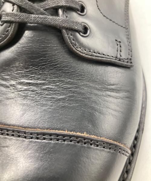 WHEEL ROBE（ウィールローブ）WHEEL ROBE (ウィールローブ) STRAIGHT TIP BLUCHER ブラック サイズ:8の古着・服飾アイテム