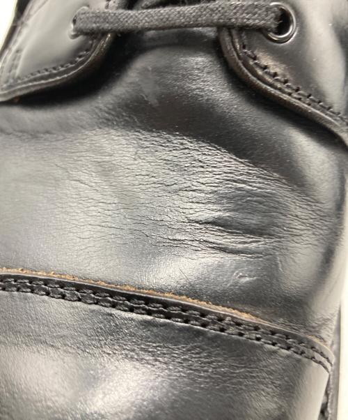 WHEEL ROBE（ウィールローブ）WHEEL ROBE (ウィールローブ) STRAIGHT TIP BLUCHER ブラック サイズ:8の古着・服飾アイテム