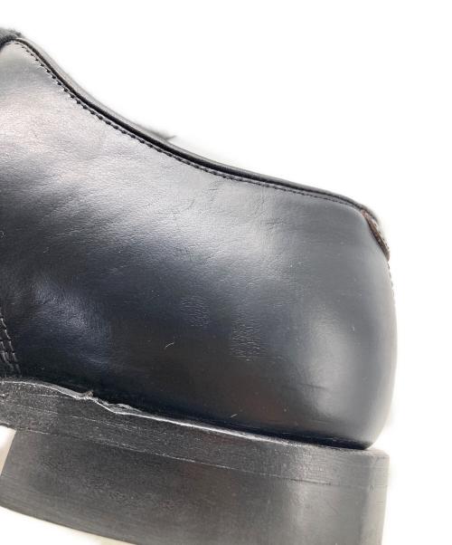 WHEEL ROBE（ウィールローブ）WHEEL ROBE (ウィールローブ) STRAIGHT TIP BLUCHER ブラック サイズ:8の古着・服飾アイテム