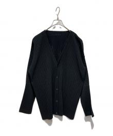 HOMME PLISSE ISSEY MIYAKE（オム プリッセ イッセイ ミヤケ）の古着「BASICS」｜ブラック