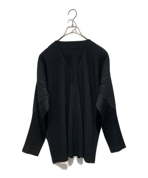 HOMME PLISSE ISSEY MIYAKE（オム プリッセ イッセイ ミヤケ）HOMME PLISSE ISSEY MIYAKE (オム プリッセ イッセイ ミヤケ) BASICS ブラック サイズ:2の古着・服飾アイテム