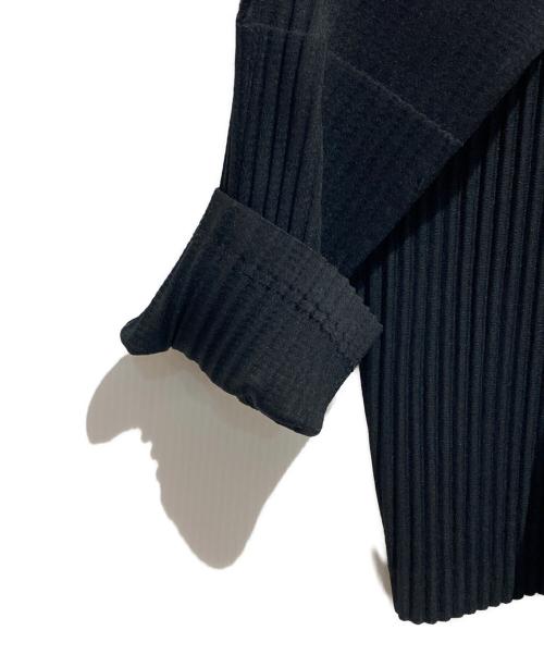 HOMME PLISSE ISSEY MIYAKE（オム プリッセ イッセイ ミヤケ）HOMME PLISSE ISSEY MIYAKE (オム プリッセ イッセイ ミヤケ) BASICS ブラック サイズ:2の古着・服飾アイテム