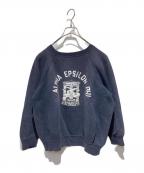 VINTAGEヴィンテージ）の古着「ラグランスウェット」｜ネイビー