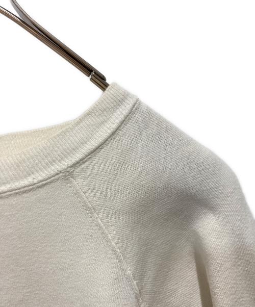 velva sheen（ベルバシーン）velva sheen (ベルバシーン) ラグランスウェット ホワイト サイズ:FREEの古着・服飾アイテム