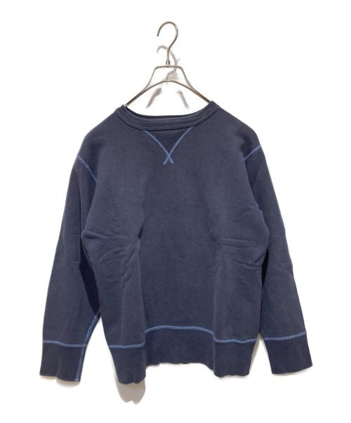 whitesville（ホワイツビル）whitesville (ホワイツビル) 前Vガゼットスウェット ネイビー サイズ:Sの古着・服飾アイテム