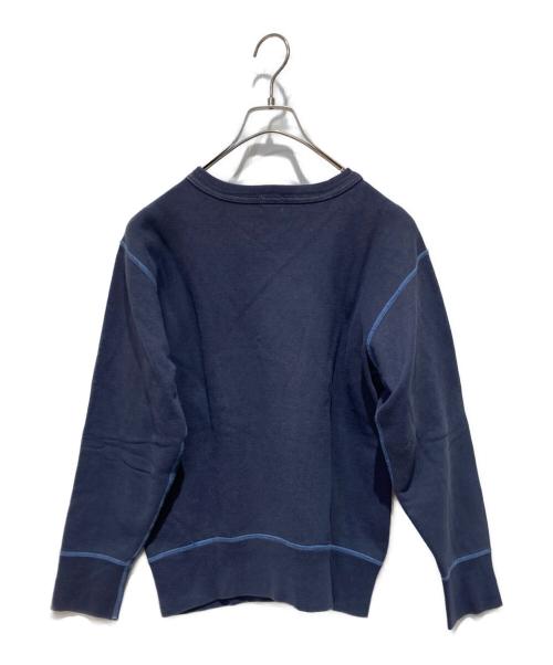 whitesville（ホワイツビル）whitesville (ホワイツビル) 前Vガゼットスウェット ネイビー サイズ:Sの古着・服飾アイテム