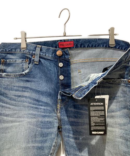 RED CARD（レッドカード）RED CARD (レッドカード) EDIFICE (エディフィス) デニムパンツ ブルー サイズ:33の古着・服飾アイテム