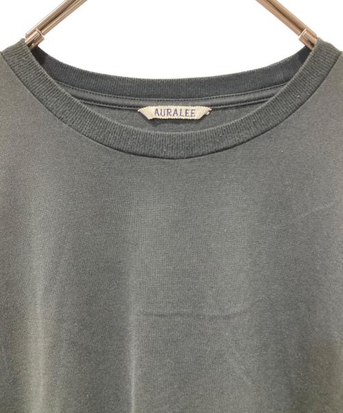 AURALEE（オーラリー）AURALEE (オーラリー) LUSTER PLAITING TEE インディゴ サイズ:5の古着・服飾アイテム