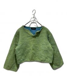 Lamrof（ラムロフ）の古着「Skipper Short Mohair」｜グリーン
