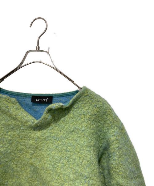 Lamrof（ラムロフ）LAMROF (ラムロフ) Skipper Short Mohair グリーン サイズ:FREEの古着・服飾アイテム