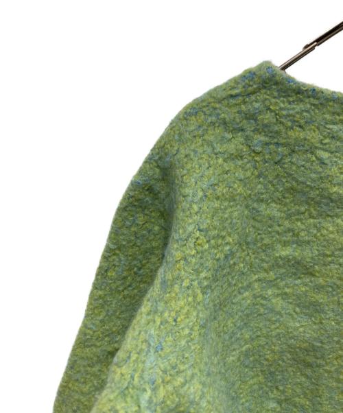 Lamrof（ラムロフ）LAMROF (ラムロフ) Skipper Short Mohair グリーン サイズ:FREEの古着・服飾アイテム