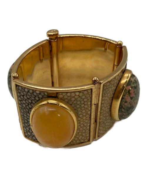 FENDI（フェンディ）FENDI (フェンディ) STINGRAY BRACELET ゴールドの古着・服飾アイテム