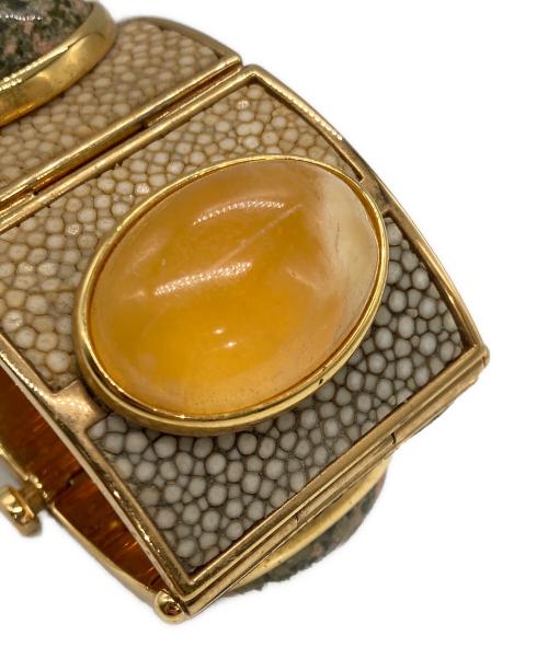FENDI（フェンディ）FENDI (フェンディ) STINGRAY BRACELET ゴールドの古着・服飾アイテム