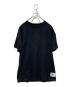 JIL SANDER+（ジルサンダープラス）の古着「ロゴラベルTシャツ」｜ブラック