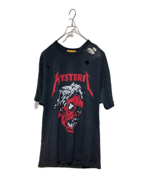 Hysteric Glamour（ヒステリックグラマー）Hysteric Glamour (ヒステリックグラマー) METAL オーバーサイズTシャツ ブラック サイズ:FREEの古着・服飾アイテム