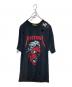 Hysteric Glamour（ヒステリックグラマー）の古着「METAL オーバーサイズTシャツ」｜ブラック