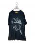 Hysteric Glamour（ヒステリックグラマー）の古着「プリントTシャツ」｜ブラック