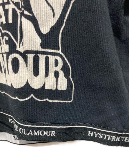 Hysteric Glamour（ヒステリックグラマー）Hysteric Glamour (ヒステリックグラマー) SMOKING GIRL チビTEE ブラック サイズ:FREEの古着・服飾アイテム