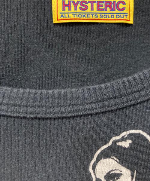 Hysteric Glamour（ヒステリックグラマー）Hysteric Glamour (ヒステリックグラマー) SMOKING GIRL チビTEE ブラック サイズ:FREEの古着・服飾アイテム