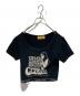 Hysteric Glamour（ヒステリックグラマー）の古着「SMOKING GIRL チビTEE」｜ブラック