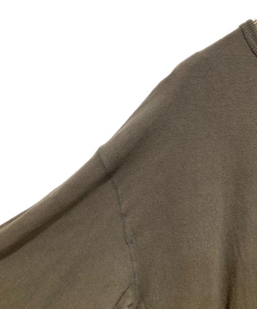 ANCELLM（アンセルム）ANCELLM (アンセルム) C/R CREW NECK LS T-SHIRT グレー サイズ:1の古着・服飾アイテム