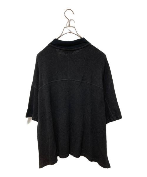 ANCELLM（アンセルム）ANCELLM (アンセルム) S/C FOOTBALL SHIRT ブラック サイズ:2の古着・服飾アイテム