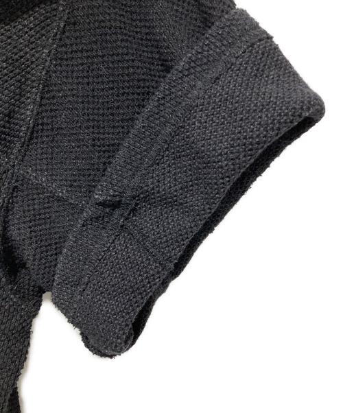 ANCELLM（アンセルム）ANCELLM (アンセルム) S/C FOOTBALL SHIRT ブラック サイズ:2の古着・服飾アイテム
