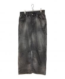 ANCELLM（アンセルム）の古着「TAPERED 5P DENIM PANTS」｜グレー