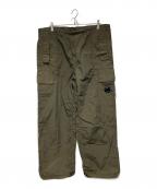C.P COMPANYシーピーカンパニー）の古着「FLATT NYLON OVERSIZE PANTS」｜オリーブ