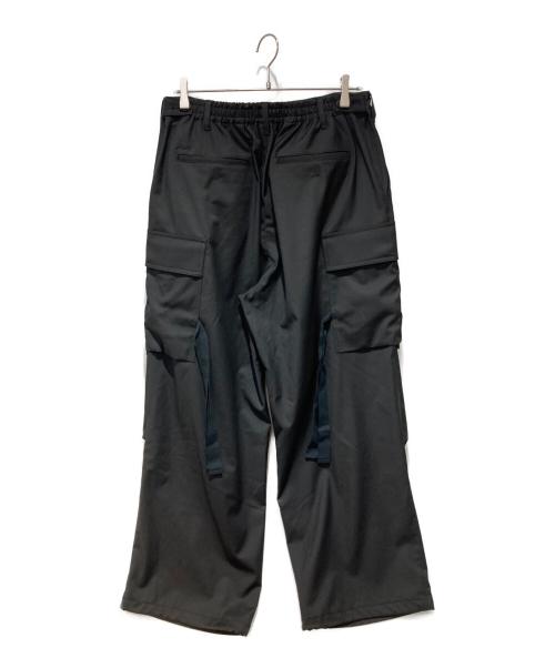 Essay（エッセイ）Essay (エッセイ) Wool Blend Wide Military Trousers ブラック サイズ:2の古着・服飾アイテム