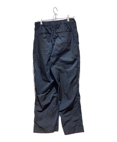 WIDE DAD（ワイド ダット）WIDE DAD (ワイド ダット) NYLON STRAIGHT PANTS ネイビー サイズ:2の古着・服飾アイテム