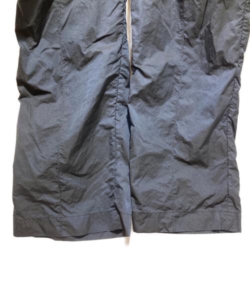 WIDE DAD（ワイド ダット）WIDE DAD (ワイド ダット) NYLON STRAIGHT PANTS ネイビー サイズ:2の古着・服飾アイテム