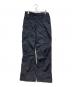 WIDE DAD（ワイド ダット）の古着「NYLON STRAIGHT PANTS」｜ネイビー