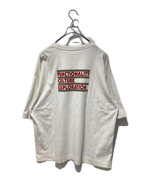 F/CE.（エフシーイー）F/CE. (エフシーイー) RECYCLE FCE BACK PRINT TEE ホワイト サイズ:Ｌの古着・服飾アイテム