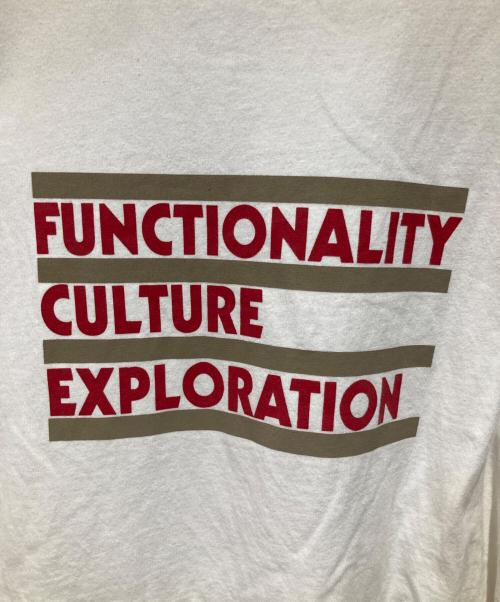 F/CE.（エフシーイー）F/CE. (エフシーイー) RECYCLE FCE BACK PRINT TEE ホワイト サイズ:Ｌの古着・服飾アイテム