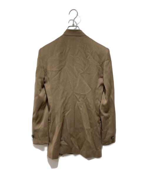EMPORIO ARMANI（エンポリオアルマーニ）EMPORIO ARMANI (エンポリオ アルマーニ) スタンドカラージャケット ベージュ サイズ:40の古着・服飾アイテム