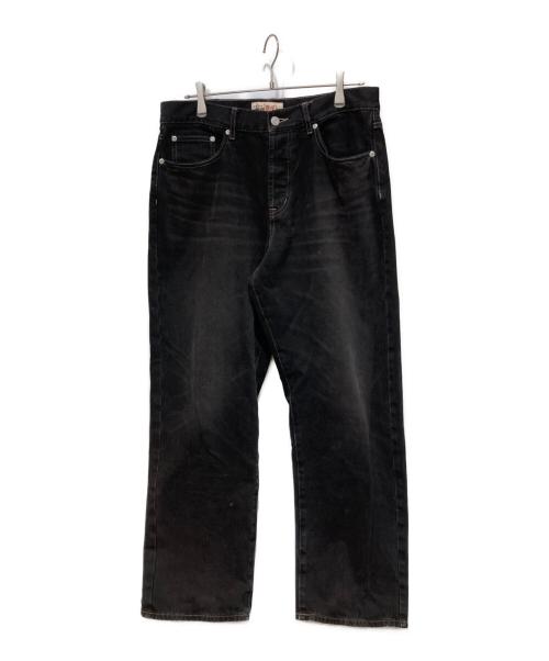 stussy（ステューシー）stussy (ステューシー) Big Ol' Jean Vintage Wash Denim ブラック サイズ:32の古着・服飾アイテム