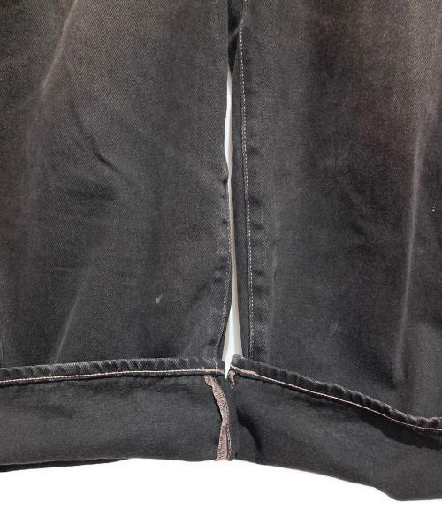 stussy（ステューシー）stussy (ステューシー) Big Ol' Jean Vintage Wash Denim ブラック サイズ:32の古着・服飾アイテム