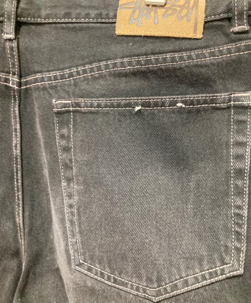 stussy（ステューシー）stussy (ステューシー) Big Ol' Jean Vintage Wash Denim ブラック サイズ:32の古着・服飾アイテム