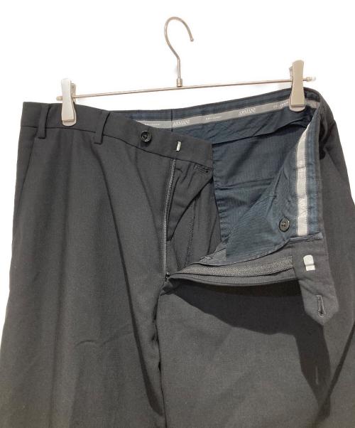 ARMANI COLLEZIONI（アルマーニ コレツィオーニ）ARMANI COLLEZIONI (アルマーニ コレツィオーニ) スラックス ブラック サイズ:36の古着・服飾アイテム