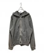 stussyステューシー）の古着「Buana Pigment Dyed Hoodie」｜グレー