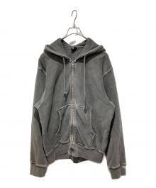 stussy（ステューシー）の古着「Buana Pigment Dyed Hoodie」｜グレー
