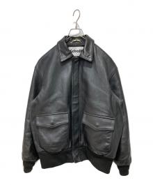 Schott（ショット）の古着「レザージャケット」｜ブラック