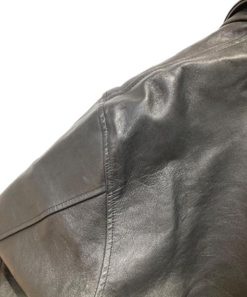 Schott（ショット）Schott (ショット) レザージャケット ブラック サイズ:Mの古着・服飾アイテム