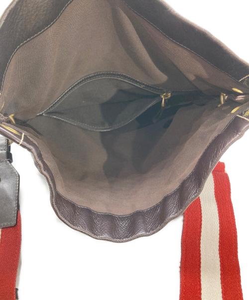 BALLY（バリー）BALLY (バリー) レザーショルダーバッグ ブラウン サイズ:下記参照の古着・服飾アイテム