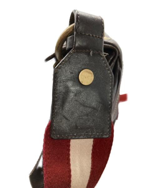 BALLY（バリー）BALLY (バリー) レザーショルダーバッグ ブラウン サイズ:下記参照の古着・服飾アイテム