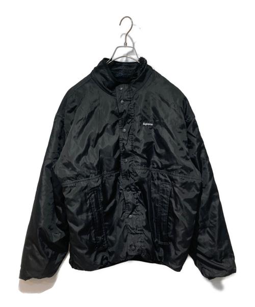 SUPREME（シュプリーム）Supreme (シュプリーム) Geo Reversible WINDSTOPPER Fleece Jacket ブラック サイズ:Mの古着・服飾アイテム