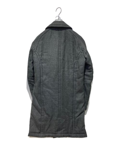 MA JULIUS（エムエイユリウス）MA JULIUS (エムエイユリウス) 中綿ロングコート グレー サイズ:1の古着・服飾アイテム