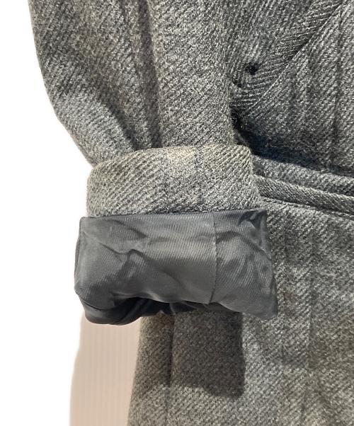 MA JULIUS（エムエイユリウス）MA JULIUS (エムエイユリウス) 中綿ロングコート グレー サイズ:1の古着・服飾アイテム